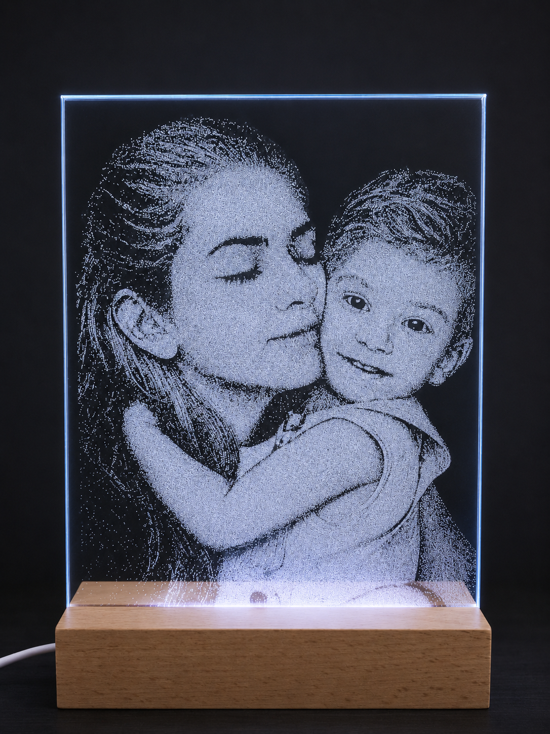 Gravure sur verre personnalisée